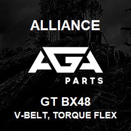 GT BX48 Alliance V-BELT, TORQUE FLEX | AGA Parts
