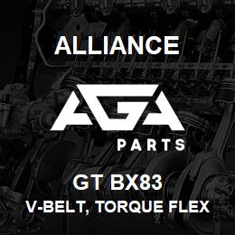 GT BX83 Alliance V-BELT, TORQUE FLEX | AGA Parts