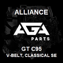 GT C95 Alliance V-BELT, CLASSICAL SECTION WRAPPED, C 7/8 X 99 IN. | AGA Parts