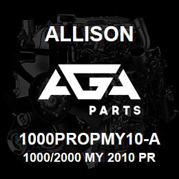 1000PROPMY10-A Allison 1000/2000 MY 2010 PRINCIPALS OF OPERATION | AGA Parts