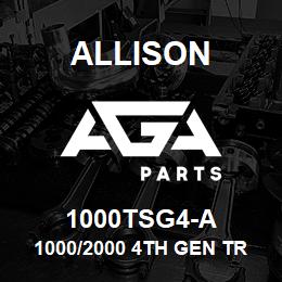 1000TSG4-A Allison 1000/2000 4TH GEN TROUBLESHOOTING MANUAL | AGA Parts
