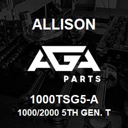 1000TSG5-A Allison 1000/2000 5TH GEN. TROUBLESHOOTING MANUAL | AGA Parts