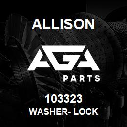 103323 Allison WASHER- LOCK | AGA Parts