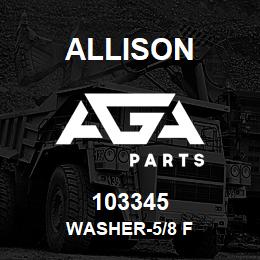 103345 Allison WASHER-5/8 F | AGA Parts