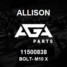 11500838 Allison BOLT- M10 X | AGA Parts