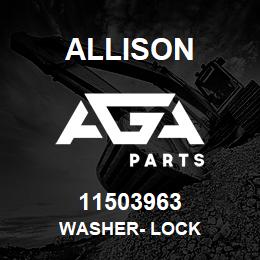 11503963 Allison WASHER- LOCK | AGA Parts