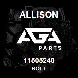 11505240 Allison BOLT | AGA Parts