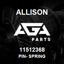 11512368 Allison PIN- SPRING | AGA Parts