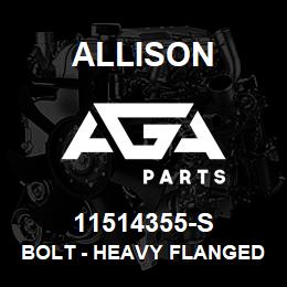11514355-S Allison BOLT - HEAVY FLANGED HEX | AGA Parts