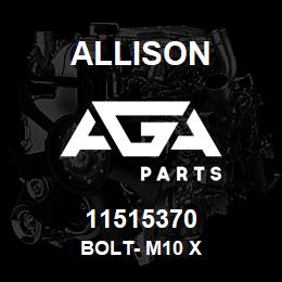 11515370 Allison BOLT- M10 X | AGA Parts