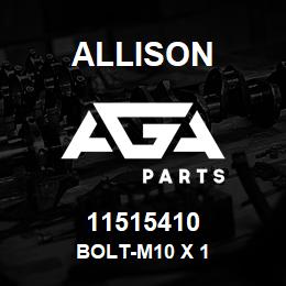 11515410 Allison BOLT-M10 X 1 | AGA Parts