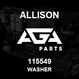 115549 Allison WASHER | AGA Parts