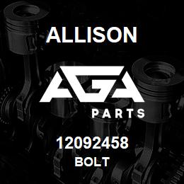 12092458 Allison BOLT | AGA Parts