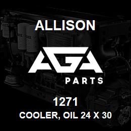 1271 Allison COOLER, OIL 24 x 30 x 1-1/2 | AGA Parts
