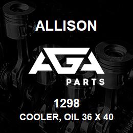1298 Allison COOLER, OIL 36 x 40 x 1-1/2 | AGA Parts