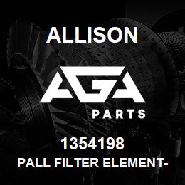 1354198 Allison PALL FILTER ELEMENT-KWICK FLUS | AGA Parts