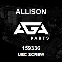 159336 Allison UEC SCREW | AGA Parts