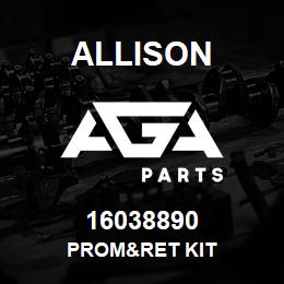 16038890 Allison PROM&RET KIT | AGA Parts