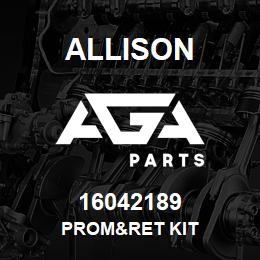 16042189 Allison PROM&RET KIT | AGA Parts