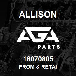 16070805 Allison PROM & RETAI | AGA Parts