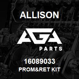 16089033 Allison PROM&RET KIT | AGA Parts