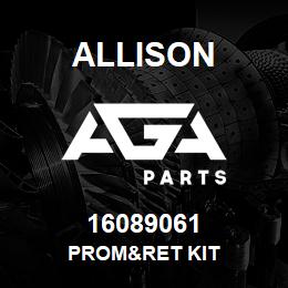 16089061 Allison PROM&RET KIT | AGA Parts