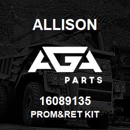 16089135 Allison PROM&RET KIT | AGA Parts