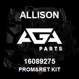 16089275 Allison PROM&RET KIT | AGA Parts