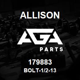 179883 Allison BOLT-1/2-13 | AGA Parts