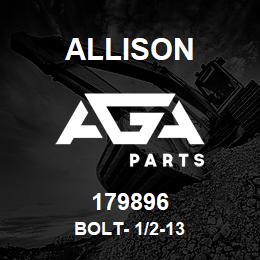 179896 Allison BOLT- 1/2-13 | AGA Parts