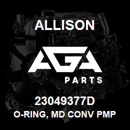 23049377D Allison O-RING, MD CONV PMP (BLK) | AGA Parts