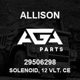 29506298 Allison SOLENOID, 12 VLT. CEC1 | AGA Parts