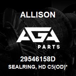 29546158D Allison SEALRING, HD C5(OD)*LTBLUE | AGA Parts