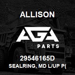 29546165D Allison SEALRING, MD L/UP P(OD) *RED | AGA Parts
