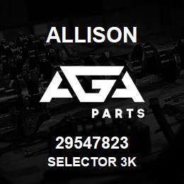 29547823 Allison SELECTOR 3K | AGA Parts