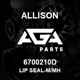 6700210D Allison LIP SEAL-M/MH | AGA Parts