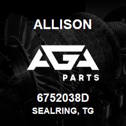 6752038D Allison SEALRING, TG | AGA Parts