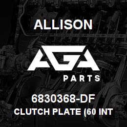 6830368-DF Allison CLUTCH PLATE (60 INT TEETH) | AGA Parts