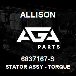 6837167-S Allison STATOR ASSY - TORQUE CONV | AGA Parts