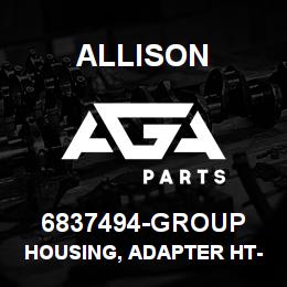 6837494-GROUP Allison HOUSING, ADAPTER HT-700 (CASTING # 6837467) | AGA Parts