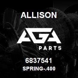 6837541 Allison SPRING-.400 | AGA Parts