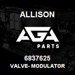 6837625 Allison VALVE- MODULATOR | AGA Parts