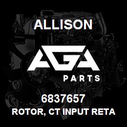 6837657 Allison ROTOR, CT INPUT RETARDER | AGA Parts