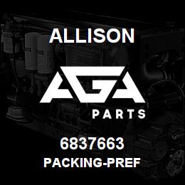 6837663 Allison PACKING-PREF | AGA Parts