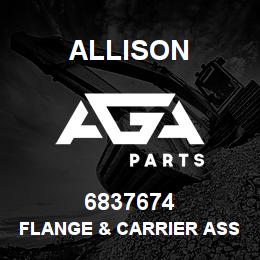 6837674 Allison FLANGE & CARRIER ASSY LO | AGA Parts
