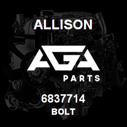 6837714 Allison BOLT | AGA Parts