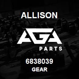 6838039 Allison GEAR | AGA Parts