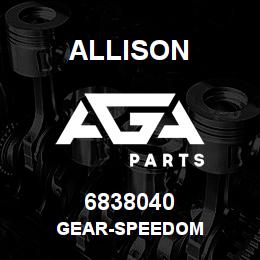 6838040 Allison GEAR-SPEEDOM | AGA Parts
