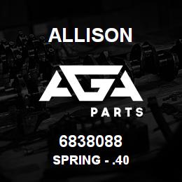 6838088 Allison SPRING - .40 | AGA Parts