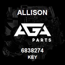 6838274 Allison KEY | AGA Parts